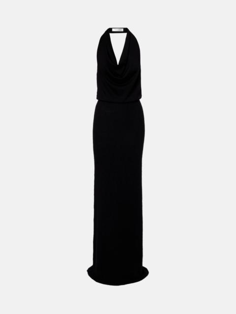Iro halterneck open-back maxi dress