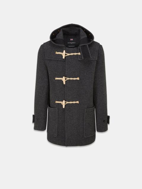 Men's Mid-Length Monty Duffle Coat Charcoal