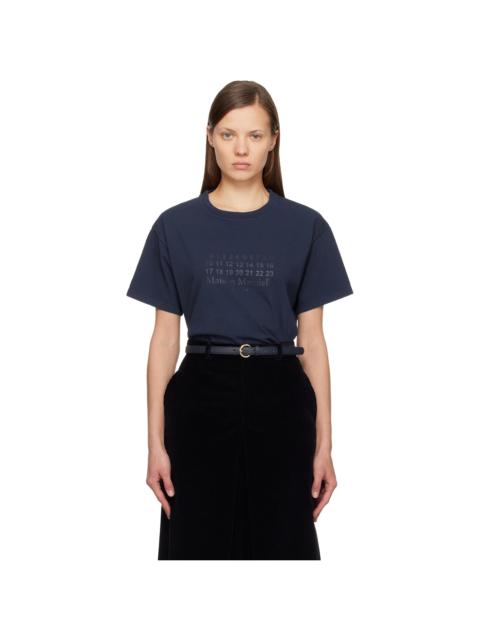 Navy Cotton Jersey T-shirt