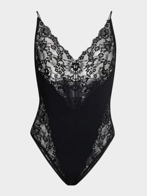 Lace V-Neck Bodysuit