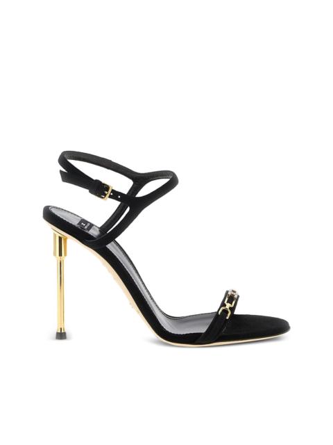 110mm crystal-embellished sandals