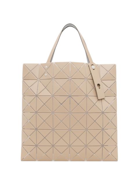Beige Lucent W Color Tote