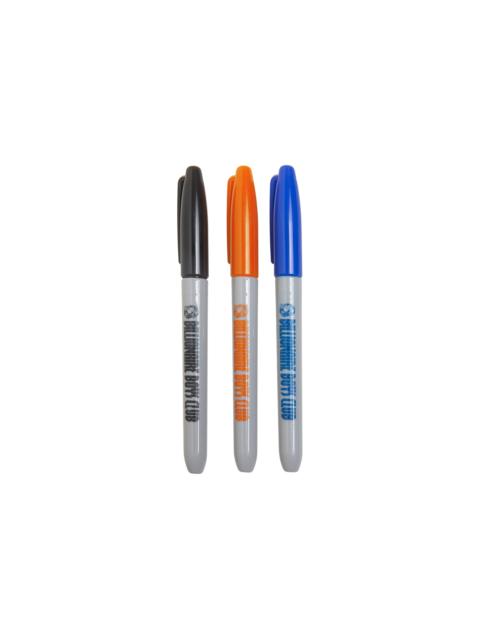 STRAIGHT LOGO SHARPIE 3-PACK
