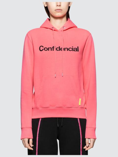 CONFIDENCIAL LABEL HOODIE