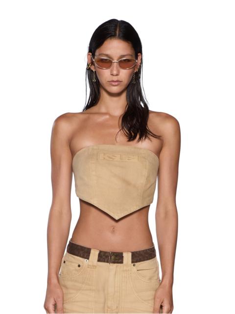 SCARF TOP SIERRA TAN