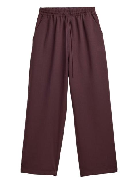 drawstring-waist track pants