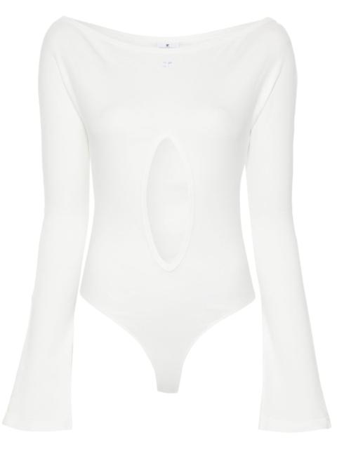 cut-out bodysuit