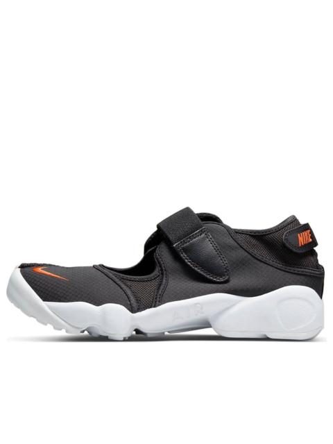 (WMNS) Nike Air Rift Breathe 'Black Rush Orange' DN1338-001