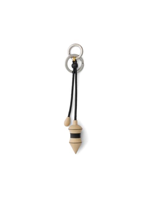 striped pendulum keyring
