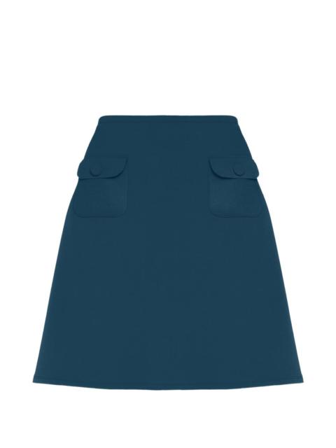 A-line midi skirt