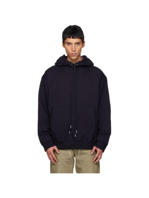 Navy Loose Fit Hoodie