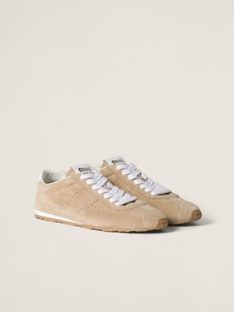 Plume suede sneakers