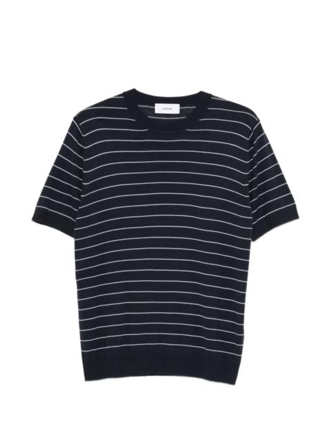 striped knitted T-shirt
