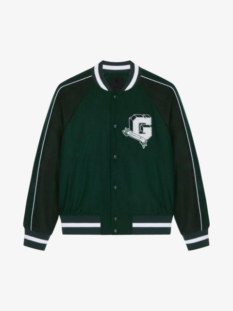 GIVENCHY COLLEGE VARSITY JACKET IN WOOL