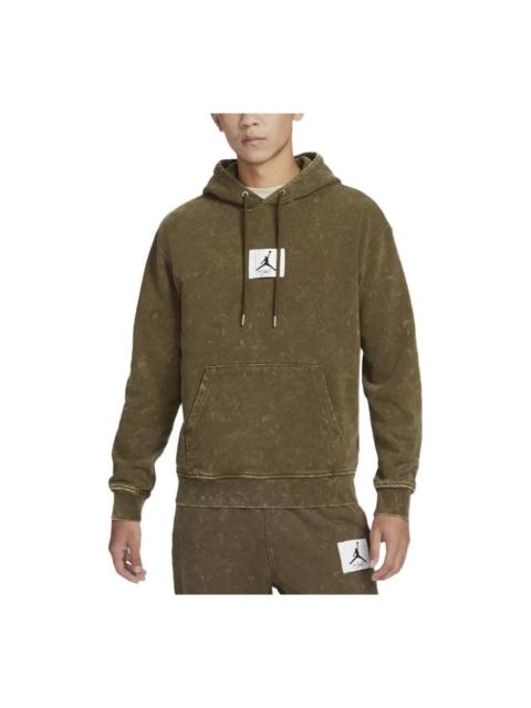 Air Jordan Athletic Hooded Pullover Men's Light Olive DR3088-385