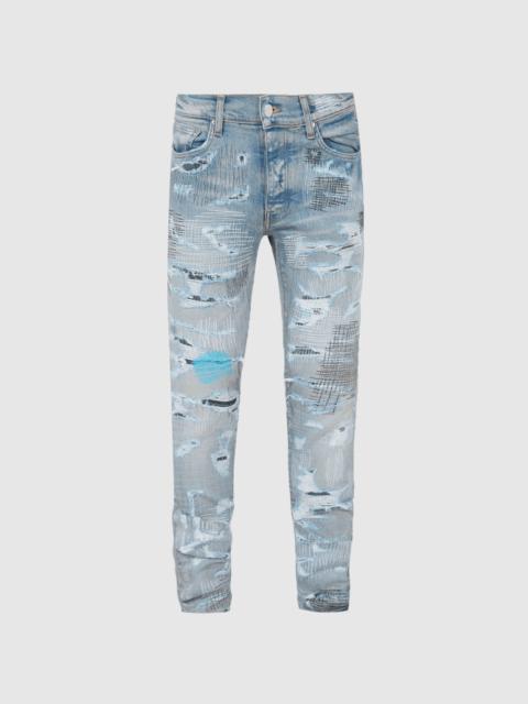ALL OVER REPAIR DENIM