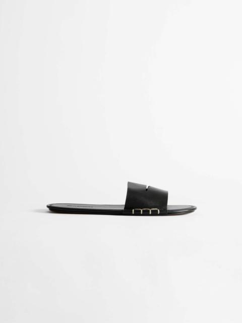 MENS LOAFER SLIDES IN BLACK