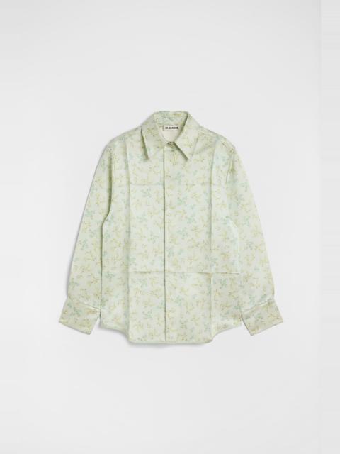 Silk Blend Printed Shirt