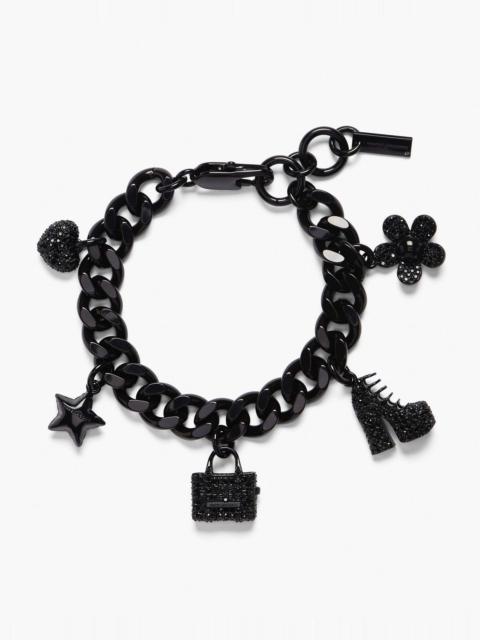THE PAVE MINI ICON CHARM BRACELET