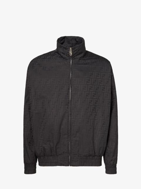 Bomber jacket Black FF nylon bomber jacket