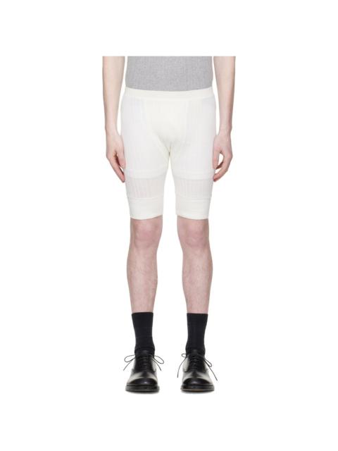 Off-White Pointelle Shorts