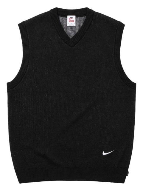 x Nike "SS25 - Black" knitted vest