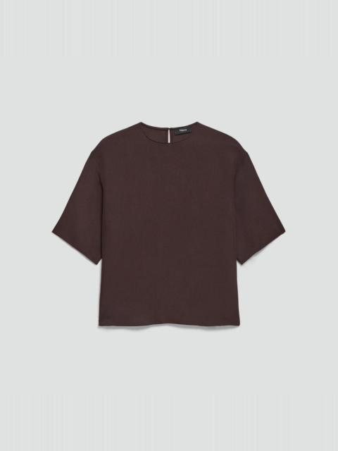 Boxy Tee in Washed Twill