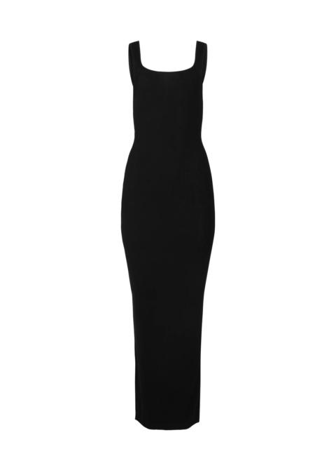 SQUARE NECK MIDI BLACK