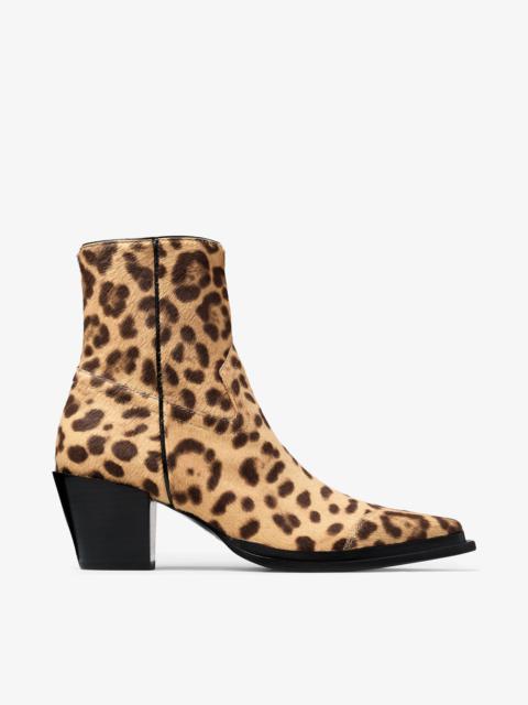 Cece Anke Boot 60
Natural Leopard Print Pony Ankle Boots