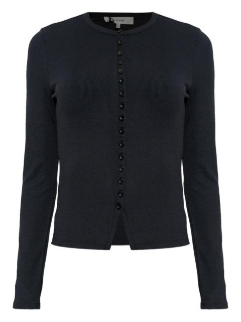 buttoned knitted cardigan