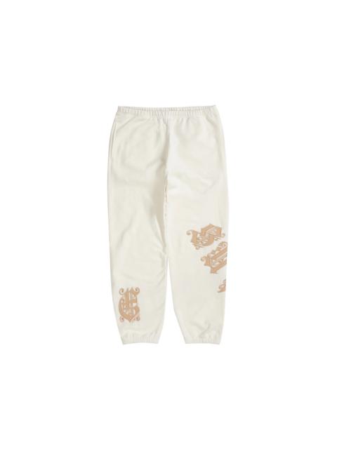 Supreme Old English Wrap Sweatpant White