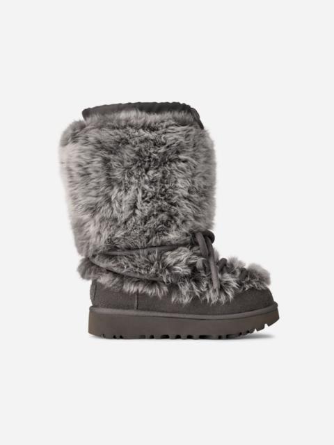 ® Women's Classic Tall Chalet Sheepskin Classic Boots in Charcoal