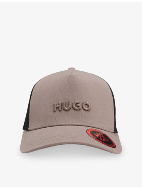 Logo-Embellished Cotton-Twill Trucker Cap