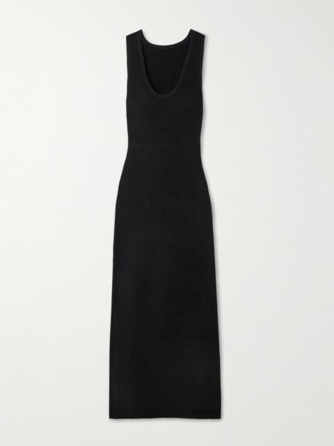 Chiara Cotton-blend Bouclé Maxi Dress
