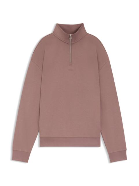 LOGO-PRINT SWEATSHIRT IN COTTON TERRY