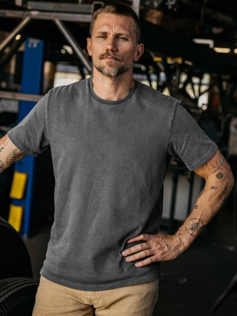 The Stamp 9oz Organic Cotton - Concrete