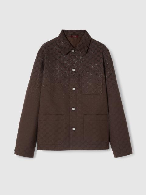 GG canvas padded jacket