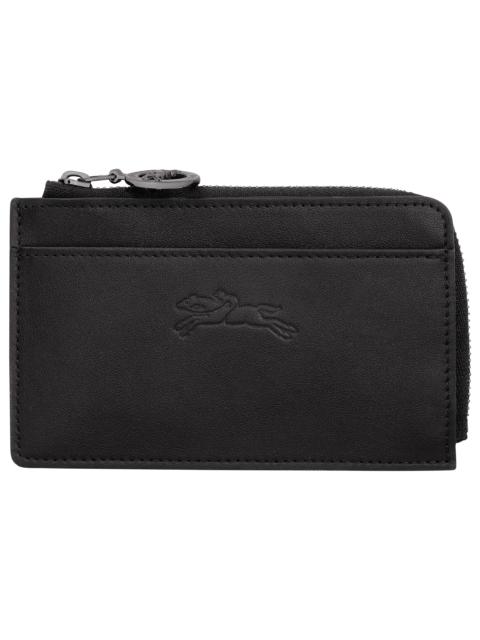 Le Pliage Xtra Card holder Black - Leather