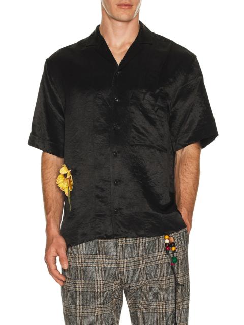 Flower Short Sleeve Box Shirt