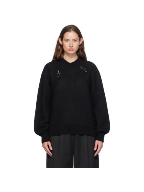 Black Embellished Sweater