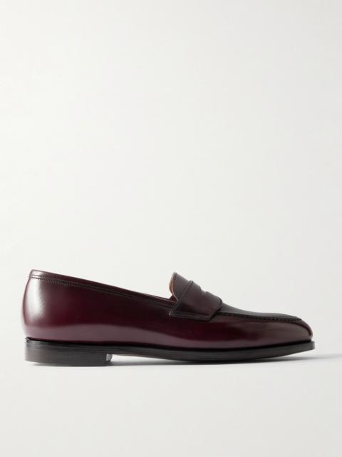 Bradley II Leather Penny Loafers Burgundy