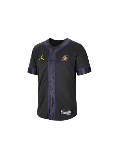 Jordan NBA Los Angeles Lakers Statement Edition Dri-Fit Top Black
