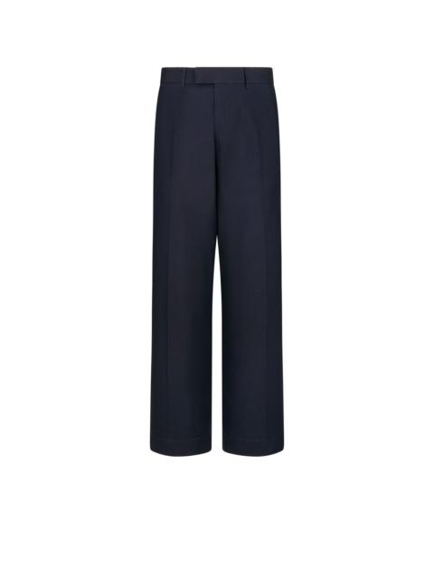 COTTON DRILL WIDE LEG PANT