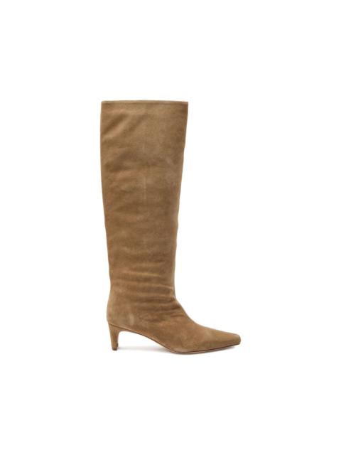 Wally suede knee-high boots