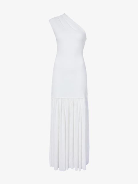 Cora Dress in Pleated Crepe Chiffon