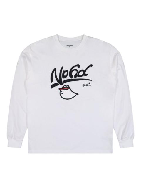 graphic-printed long-sleeved T-shirt