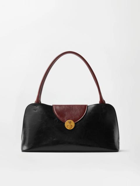 Vivian Leather East/West Shoulder Bag