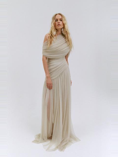 HIMALIA MAXI DRESS IN ANTIQUE TULLE