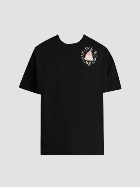 Men's Casa Way Cotton Crewneck T-Shirt - Black