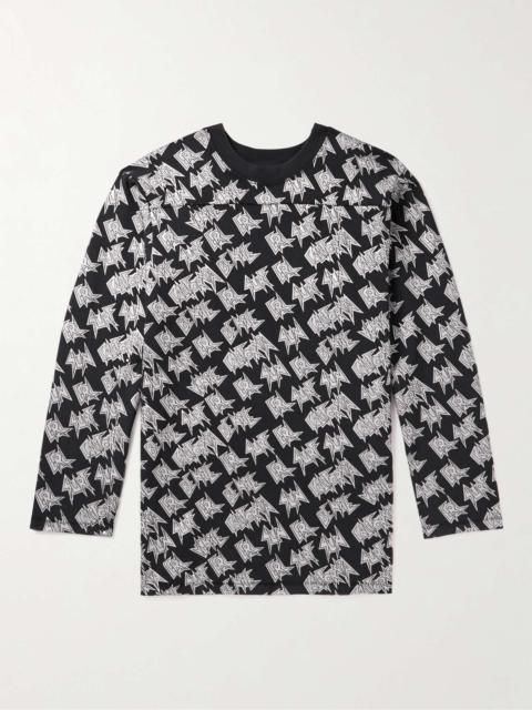 Slim-Fit Printed Cotton-Jersey T-Shirt